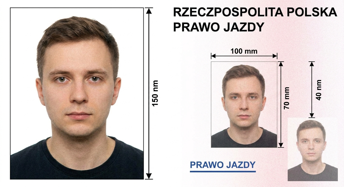 zdjęcie do prawa jazdy