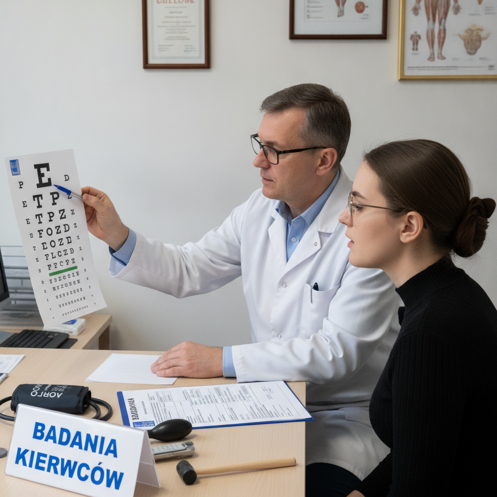 lekarz na prawo jazdy